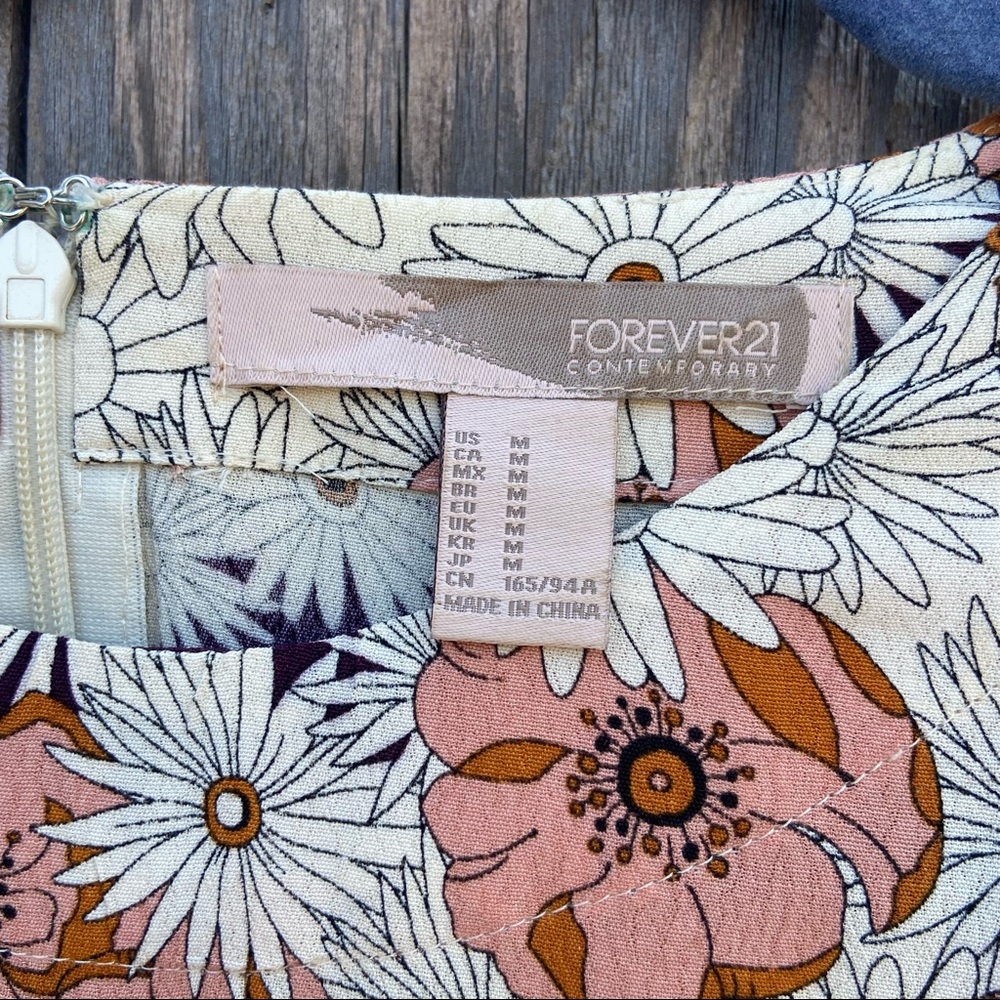 Floral spring long sleeve dress - Picture 3 of 5